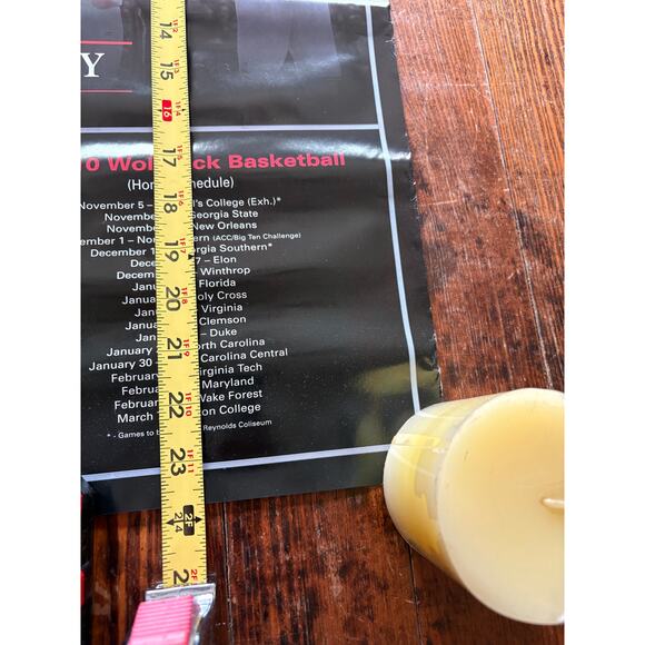 Set of 2009-10 NC STATE WOLFPACK Basketball Football Poster Mike Lester Drawing - Picture 6 of 7